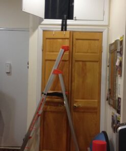 Little Giant Ladder Systems Flip N Lite 6 Foot 300 Pound Capacity Aluminum Lightweight Slim Stepladder Ladder 59 714NTsRvxPL