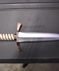 Cold Steel 92RDAGZ Rubber Training, Medieval Dagger, Clam Package 11 714NkqhFVZL