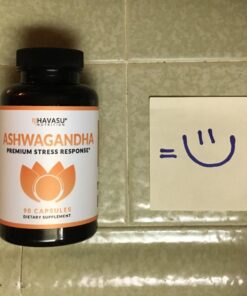 HAVASU NUTRITION Ashwagandha Capsules with Artichoke Extract to Support Stress Response & Mood Support (1000 mg) 39 714NnPyjReL