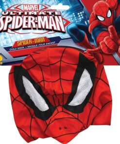 Alternative view of Rubie's - Spiderman Fabric Mask Child Multicolor