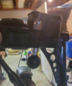 RAM Mounts RAM-B-367U Motorcycle Handlebar Clamp Base with M8 Bolts with B Size 1" Ball 36 714OybK0GL