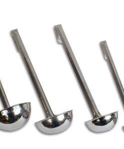 CucinaPrime Set of 4 Stainless Steel Soup Ladle 2oz, 4oz, 6oz, 8oz 6 714PTKrJUnL