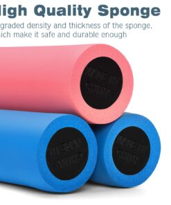 MARCOLO Upgraded Foam Nunchucks for Adults and Kids, Safe and Durable Nunchaku with Ball-Bearing Chain Connector for Professionals and Beginners Black & Black 2 8 714PrGAMgtL