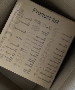 Cake Decorating Kits 567 PCS Baking Set with Springform Pans Set, Rotating Turntable, Decorating Tools, Cake Baking Supplies for Beginners and Cake Lovers 35 714PuIb1h9L