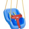 Little Tikes Snug 'n Secure Blue Swing with Adjustable Straps, 2-in-1 for Baby and Toddlers Ages 9 Months - 4 Years 16 714QuB5NgUL