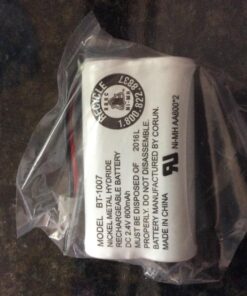 New! Genuine Uniden BBTY0651101 BT-1007 NiMH 600mAh DC 2.4V Rechargeable Cordless Telephone Battery (2-Pack) 11 714R5VkvJeL