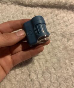 Carson MicroMini 20x LED Lighted Pocket Microscope with Built-In UV and LED Flashlight - Blue 33 714R9jLStYL