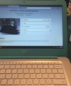 Alternative view of HP Chromebook 14 Replacement 14.0" LED LCD Screen WXGA HD Laptop Glossy Display fits 14-q020NR,14-q010nr, 14-q070nr 40 Pin