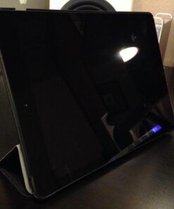 JETech Case for iPad Air 1st Edition (NOT for iPad Air 2/3/4/5), 9.7 Inch, Smart Cover with Auto Wake/Sleep (Black) Black 45 714Snp6iM9L