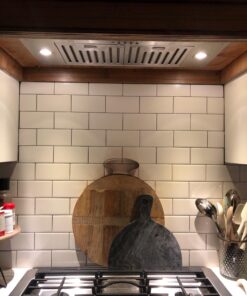 KOBE INX2730SQB-700-2 Brillia 30-inch Built-in/ Insert Range Hood, 3-Speed, 550 CFM, LED Lights, Baffle Filters, Stainless Steel 42 714TAOeni4L