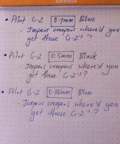 Pilot, G2 Premium Gel Roller Pens, Extra Fine Point 0.5 mm, Pack of 12, Black Black Ink 33 714TURF0AtL