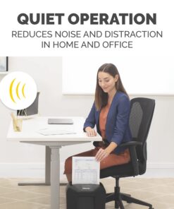 Fellowes LX41-DB 8-Sheet Micro-Cut Paper Shredder for Home Office New Model 21 714TZLDTFL