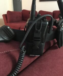 abcGoodefg 3 in1 Radio Holder Holster Case Pouch Bag for GPS Kenwood Motorola baofeng UV5R UV82 UV5RA 888S Retevis H777 Two Way Radio Walkie Talkie MSC 20C (1Pack) 1Pack 43 714Trd0TX1L