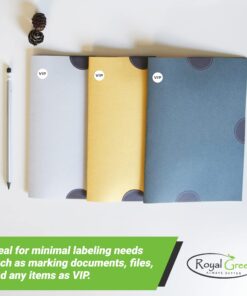 Royal Green Color Coding Labels Round Stickers - 1200 Pack, Small Circle Blank Labels for Easy Organizing Labels, Jars, Supplies, Boxes, Inventory for Office & Home - 15 Sheets, 1/2 Inch, Red 10 714TyRqA UL