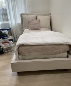 Amazon Basics Lightweight Super Soft Easy Care Microfiber 3-Piece Bed Sheet Set with 14-Inch Deep Pockets, Twin, Cream, Solid 25 714U1vrJYVL