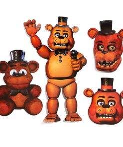 Five Nights at Freddy's Freddy Character Cutouts (4 Pieces - 20" Inches and Smaller)