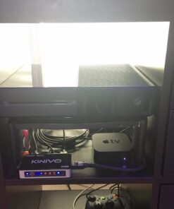 Kinivo HDMI Switch 4K HDR 501BN (5 in 1 out, 4K 60Hz HDR, HDMI 2.0, High Speed 18Gbps, IR Remote, HDCP) - Compatible with Roku, PS5, Xbox, Apple TV, Nintendo Switch, Cable Box 5-PORT 36 714UFFyMgrL