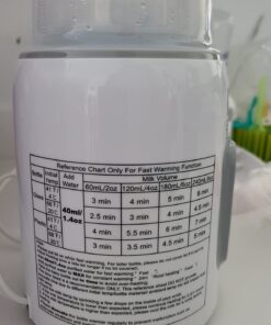 Bottle Warmer, GROWNSY 8-in-1 Fast Baby Milk Warmer with Timer for Breastmilk or Formula, Accurate Temperature Control, with Defrost, Sterili-zing, Keep, Heat Baby Food Jars Function Gray 35 714UFqdP9mL