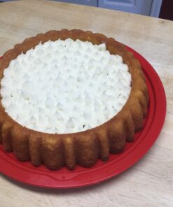 Nordic Ware Bundt Cake Keeper, Plastic, 13 in L X 12 in W X 7 in H, Red 34 714UKYB0Q1L