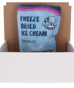 Arctic Farms Freeze Dried Ice Cream Bits Bagged and Boxed - Does Not Melt (Chocolate) Chocolate 2.50 Ounce (Pack of 1) 10 714VH60G86L