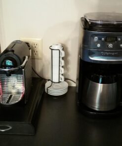 Mind Reader Nespresso Compatible Capsule Drawer, Countertop Organizer Coffee Pod Holder, Storage, 9.25" L x 15" W x 2" H, 9.21 x 15.94 x 2.36, Black 40 714VJkObtAL