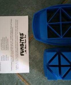 FunBites Food Cutter for Kids, Blue Triangles 19 714VRCwpOGL