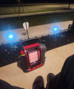 Mr. Heater F232000 MH9BX Buddy 4,000-9,000-BTU Indoor-Safe Portable Propane Radiant Heater, Red-Black 51 714VXl4WVWL