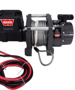 WARN 99963 5000 DC Series 12V Electric Winch, Black 12 714VeG8JSKL