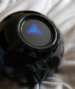 Mattel GamesMagic 8 Ball Toys and Games, Original Fortune Teller Ball, Ask A Question and Turn Over for Answer 30 714W0T38ovL