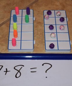 Learning Resources Connecting Ten-Frame Trays, 165 Pieces 21 714W2SD3tbL