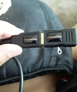 Amazon Basics USB-A 2.0 Extension Cable, for Printer, Mouse or Keyboard, Male to Female, 480Mbps Transfer Speed, 6.5 Foot, Black 6.5 Feet 1 37 714X bwN4L