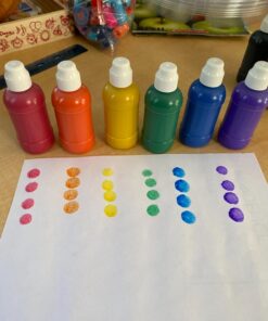 Handy Art Empty 2 ounce Marker Bottle, Dauber Tip and Cap, 12-Each (900-003) , White 32 714XDONog0L