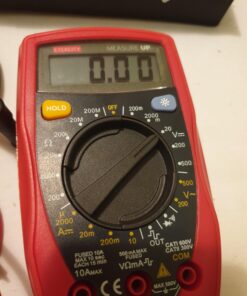 Etekcity Digital Multimeter, AC DC Voltmeter Amp Volt Ohm Current Meter, Electrical Voltage Outlet Circuit Tester With Continuity Resistance Diode Test ,Two Build-In Ceramic Fuses, Red, MSR-R500 39 714XVgkpwDL