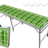 8-Foot Professional Beer Pong Table - Football Field Edition 13 714Xowsi kL