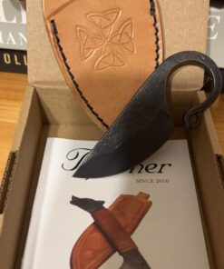Toferner Original Gift, Beautiful Product - Celtic Pocket Knife, Hand Forged Knife.Hardened Blade, Vintage, Art Collection, Antiquity, Great.Beautiful Product. 36 714ZRug1pFL
