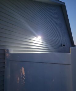 iThird Solar Lights Outdoor Motion Sensor, LED Solar Powered Outdoor Lights Stainless Steel Solar Security Lights for Yard Patio Garage Porch Waterproof 3 Modes Flood Light Super Bright(Daylight) Daylight 39 714Zp00Sn7L