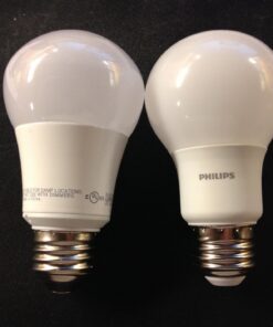 TCP 9W LED Light Bulbs (60 Watt Equivalent), A19 - E26, Medium Screw Base, Non-Dimmable, Soft White (2700K) (Pack of 6) 32 714aWTv5gYL