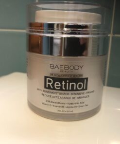 Baebody Made in USA Retinol Face Moisturizer for Women and Men - Anti Aging Cream - Day & Night Anti Wrinkle Cream for Face, Jojoba Oil and Vitamin E, 1.7 Oz Retinol moisturizer 47 714atu1sMnL
