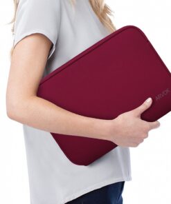 ARVOK 15 15.6 16 inch Laptop Sleeve Ultra-Thin Case MacBook pro 16 inch Sleeve Water-Resistant Notebook Computer Pocket Tablet Briefcase Carrying Bag/Pouch Skin Cover for HP/Dell/Lenovo/Asus/Acer 15 inch Wine Red 41 714bhaiAp7L
