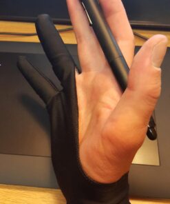 XP-PEN Professional Artist Glove for Graphics Drawing Tablet Graphic Monitor Suitable for Right Hand and Left Hand Free Size 15 714cBBkKa3L