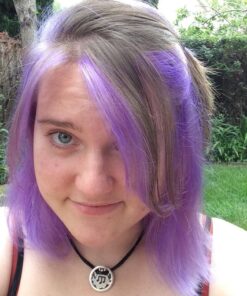 MANIC PANIC Ultra Violet Hair Color - Amplified - Semi Permanent Hair Dye - Cool Blue Toned Violet Color - Vegan, PPD & Ammonia Free - For Coloring Hair on Men & Women 16 714cHgSA8xL