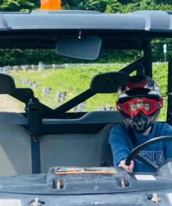 Rear View Mirror UTV Accessories - Mirrors Best for Wide Angle Center or Side-by-Side Off Road Clear-View - High Impact ABS Housing & Universal Roll Cage Bar Mounts with Shatter-Proof Tempered Glass Center Rear View 34 714d1xN1zIL 2