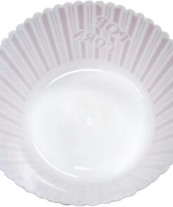 Set of 4 Popcorn Serving Bowls - Large Size 10" X 4.75"- Popcorn Tub - Contains 4 Containers 7 714dFAnheTL