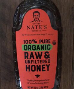 Nate's 100% Pure, Raw & Unfiltered Honey - Award-Winning Taste, 32oz. Squeeze Bottle 32 Ounce (Pack of 1) 43 714dV1Pe1rL