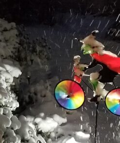 Alternative view of 20 in. Bike Spinner - Witch