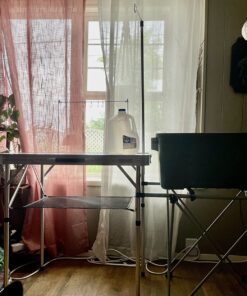 Coleman Pack-Away Portable Camp Kitchen, Outdoor Folding Kitchen with Spacious Prep Area, Side Table, Lantern Holder, Hanging Hooks, & Mesh Shelf; Great for Camping, Tailgating, Grilling & More Portable Kitchen 43 714duORkKdL