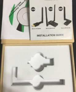 EDUP AC600M USB WiFi Adapter for PC, Wireless USB Network Adapters Dual Band 2.4G/5.8Ghz Wi-Fi Dongle with Antenna for Laptop Desktop Compatible Windows 10/11/8.1/8/7/XP/Vista/Mac OS X 10.6~10.15.3 44 714e3p6WqL