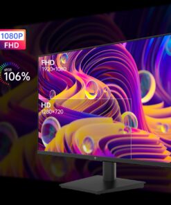 KTC 27 Inch Computer Monitor, 1080P Full HD 100Hz Gaming Monitor with HDR10, Freesync, HDMI & VGA Ports, VESA, Tilt Adjustable, Eye Care, Frameless Office PC Monitor, H27V13 27-inch FHD 100Hz VA 7 714eYvV8kaL