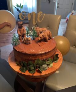 Evergreen Trees for Cake and Cupcake Decorating (24-Pack) 30 714f86zPswL