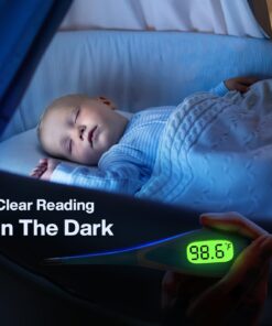 Boncare Thermometer for Adults, Digital and Oral Thermometer for Fever with 10 Seconds Blue 10 714fJ0UxpVL